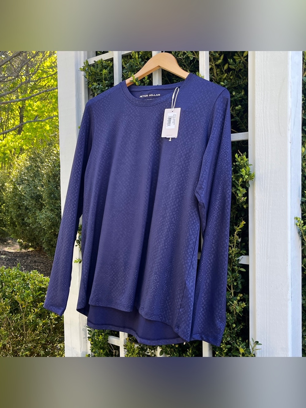 NWT New Women’s Peter Millar Performance Long Sleeve UPF 50+ Sun Shirt (Large)